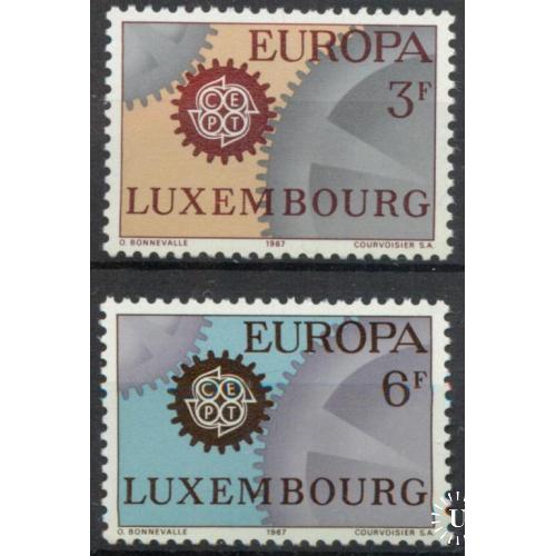 Люксембург Европа СЕПТ 1967