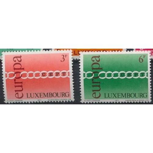 Люксембург Европа СЕПТ 1971