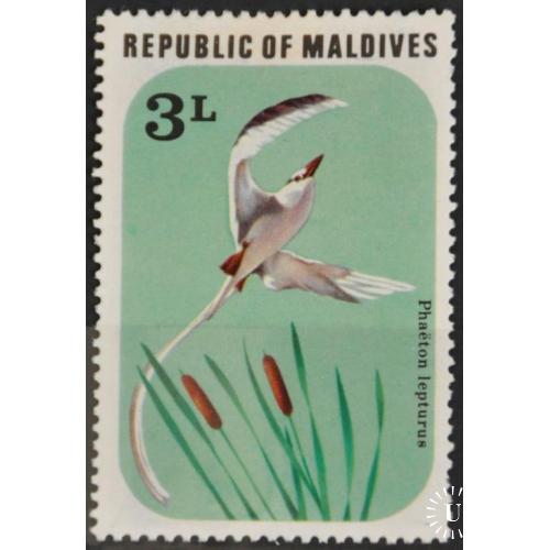 Мальдивы Фауна Птицы 1977