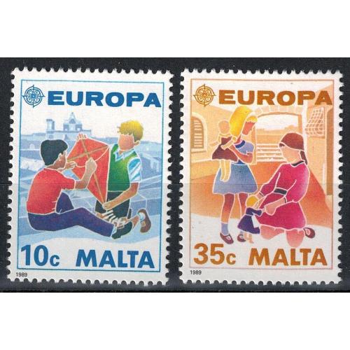 Мальта Дети Игрушки Европа СЕПТ 1989