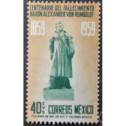 Мексика географ Александр фон Гумбольдт 1959