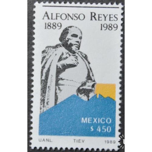 Мексика писатель Альфонсо Рейес 1989
