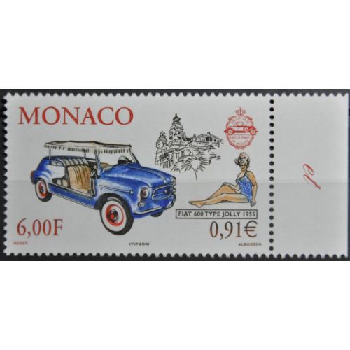 Монако Автомобиль Фиат 2001