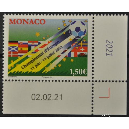 Монако Спорт Футбол Чемпионат Европы 2021