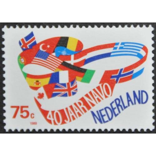 Нидерланды Флаги стран НАТО 1989