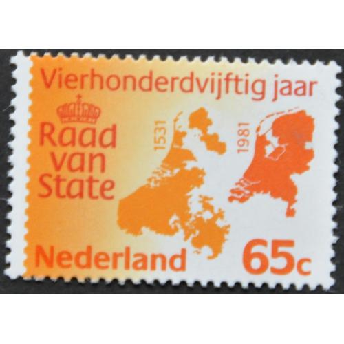 Нидерланды География Карта 1981