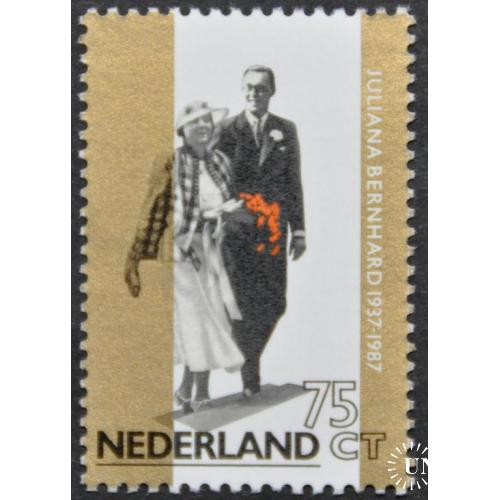 Нидерланды Королева Юлиана Бернард 1987