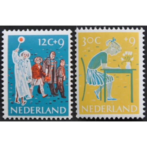 Нидерланды Помощь Детям ПДД 1959