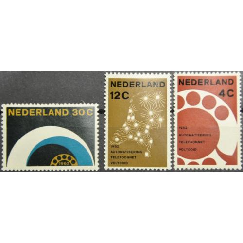 Нидерланды Связь Телефон 1962