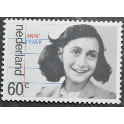 Нидерланды Вторая Мировая Иудаика Анна Франк 1980