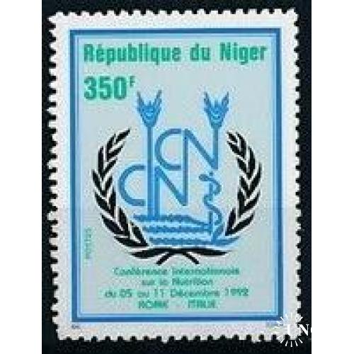 Нигер Медицина Конференция по продовольствию 1992