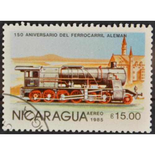 Никарагуа ЖД Транспорт 1985