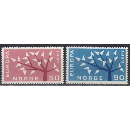Норвегия Европа СЕПТ 1962