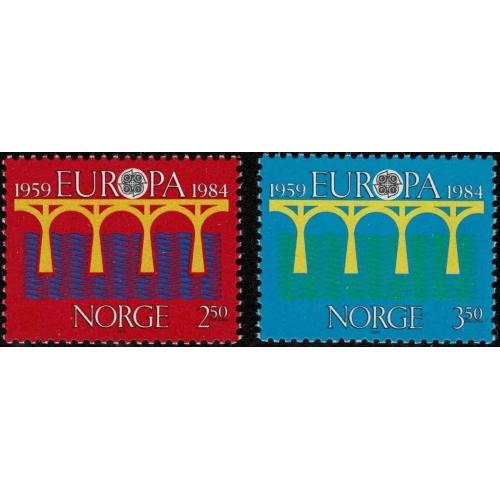 Норвегия Европа СЕПТ 1984