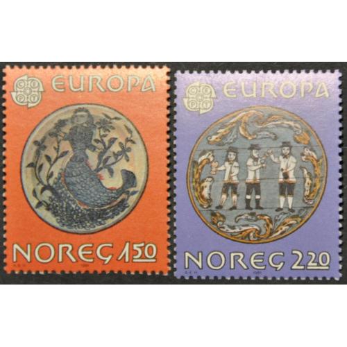 Норвегия Европа СЕПТ Фольклор 1981