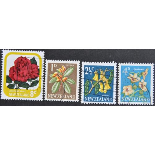 Новая Зеландия Флора Цветы 1960-1975