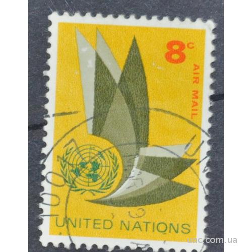 ООН Авиапочта 1963
