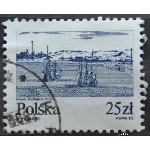 Польша Морской транспорт Парусник 1982