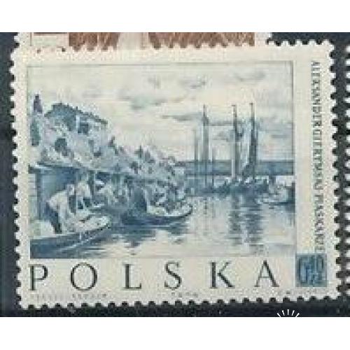 Польша Живопись Река 1959