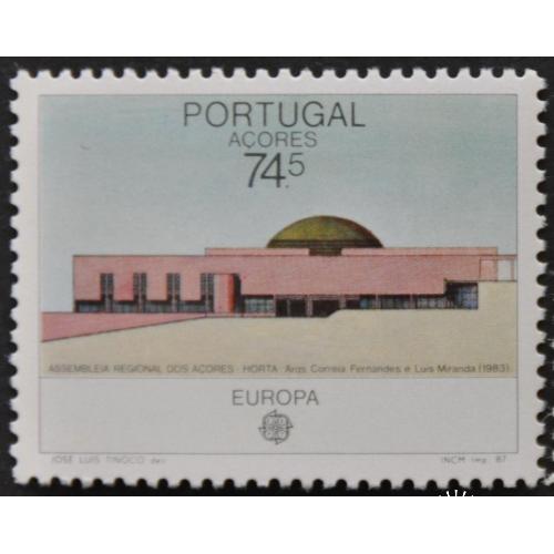 Португалия Азоры Архитектура Европа СЕПТ 1987