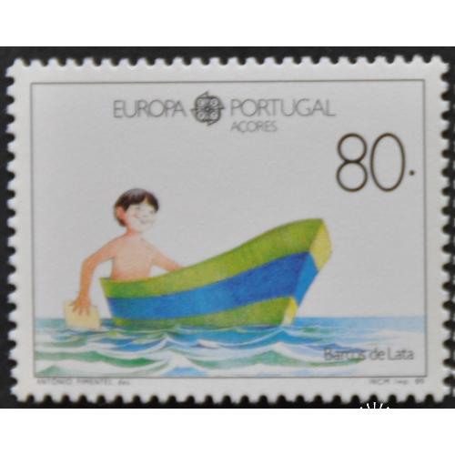 Португалия Азоры Дети Европа СЕПТ 1989