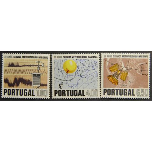 Португалия Космос Метеорология 1971