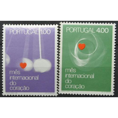 Португалия Медицина Всемирный месяц сердца 1972