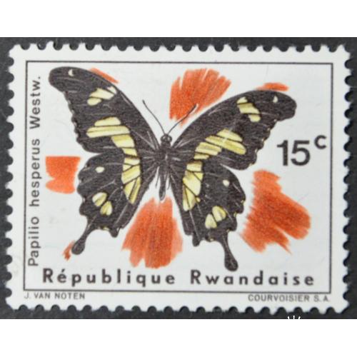 Руанда Фауна Бабочки 1965