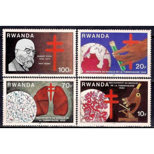 Руанда Медицина Роберт Кох Туберкулез 1982