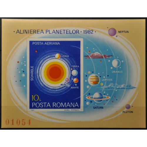 Румыния Космос Астрономия Планеты 1981