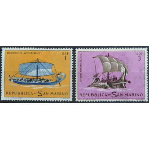 Сан-Марино Античный флот 1962