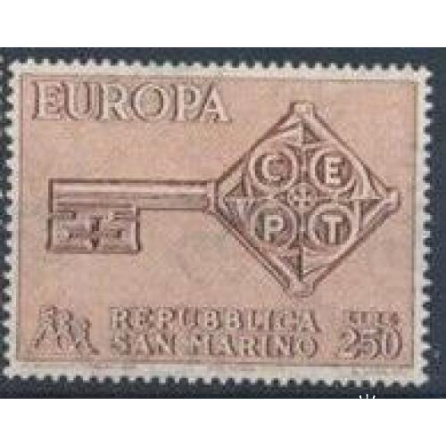 Сан-Марино Европа СЕПТ 1968