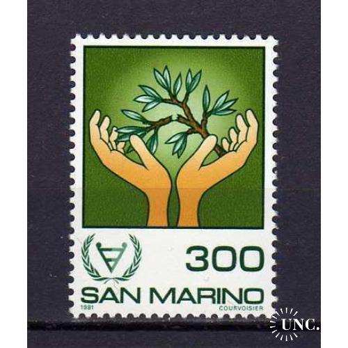 Сан-Марино Международный год инвалидов 1981