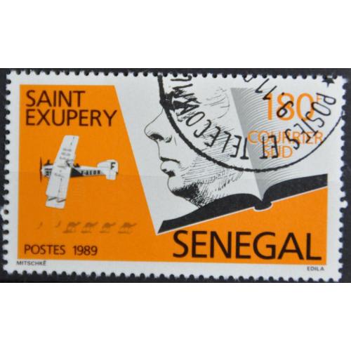 Сенегал Авиация Антуан де Сент-Экзюпери 1989