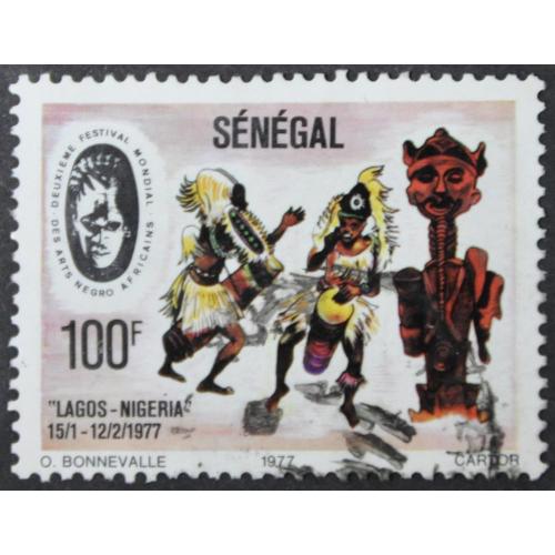 Сенегал Танцы с барабаном 1977