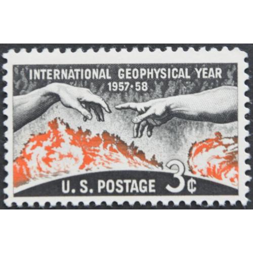 США Геофизический год Микеланджело 1958