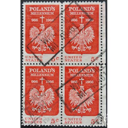США Герб Польша 1966