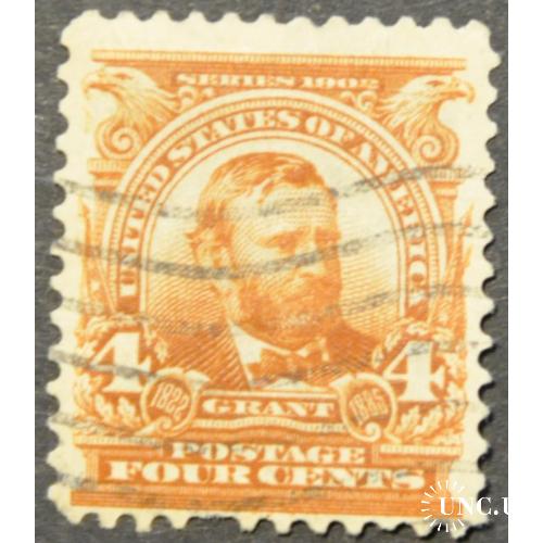 США Грант 4c. 1902-1903 Sc.303