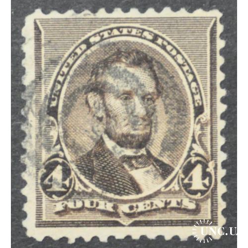 США Линкольн 1890-1893 4с.