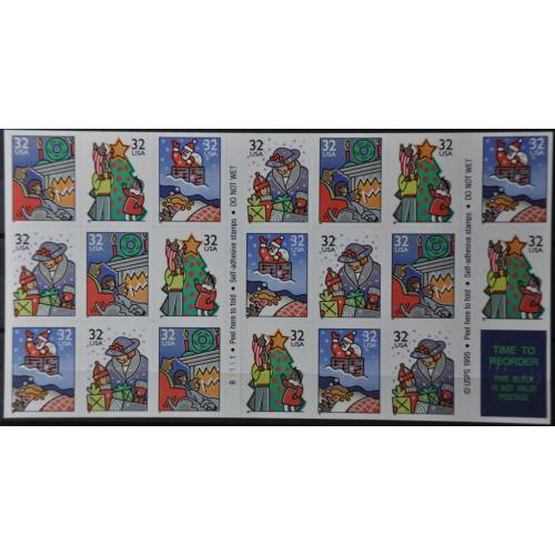 США Рождество Буклет 1996