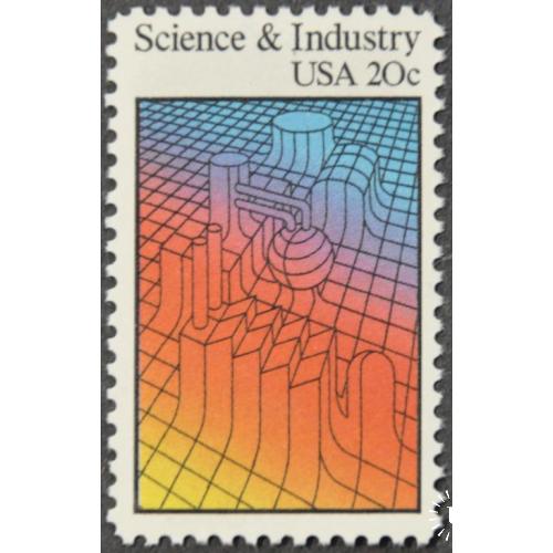 США Sc# 2031 MNH Наука и Индустрия