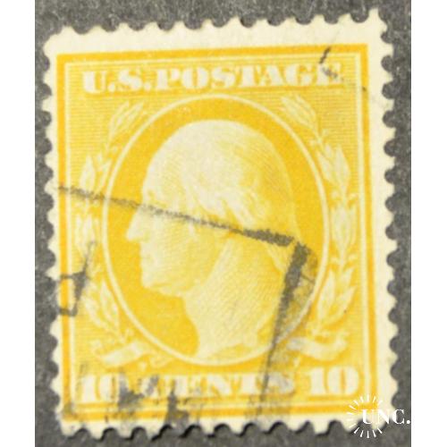 США Вашингтон 10c. 1910 -1911 перф.12 Sc.381