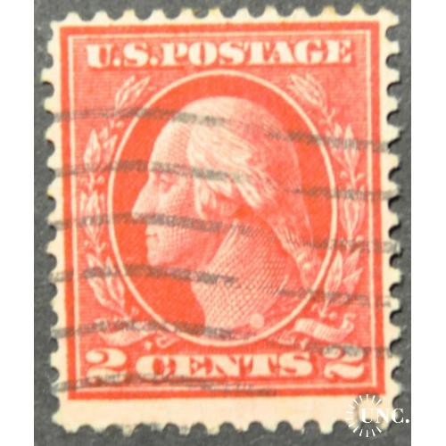 США Вашингтон 2c. 1912-1914 перф.12 Sc.406
