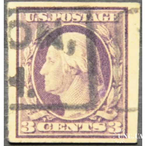 США Вашингтон 3c. 1916-1917 Sc.484 БП