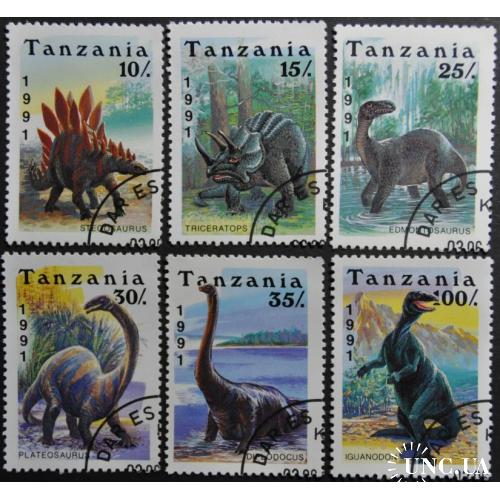 Танзания Доисторическая Фауна Динозавры 1991