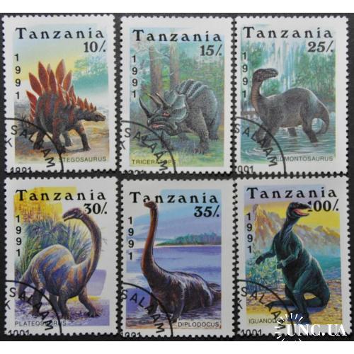 Танзания Доисторическая Фауна Динозавры 1991