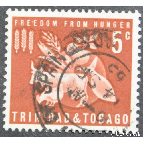 Тринидад и Тобаго Борьба с голодом Флора Фауна 1963