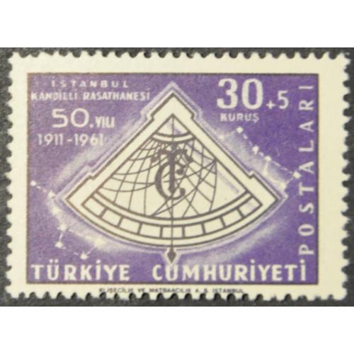 Турция Астрономия 1961