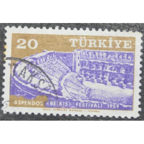 Турция Древние Сооружения Архитектура 1959