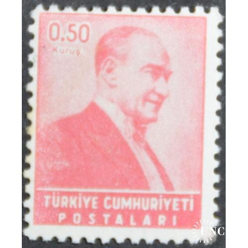 Турция Мустафа Кемаль Ататюрк 1955